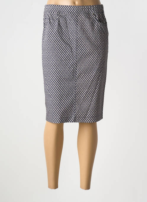 Fustă midi albastru FRANK WALDER femeie