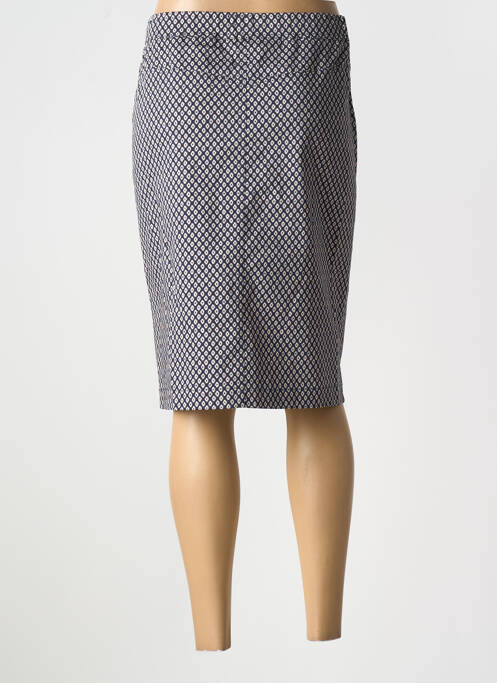 Fustă midi albastru FRANK WALDER femeie