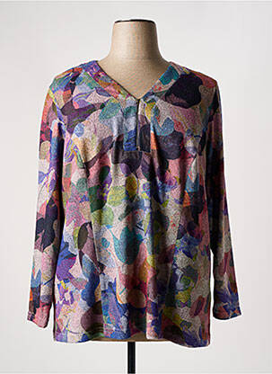 Pulover violet FRANCE RIVOIRE femeie