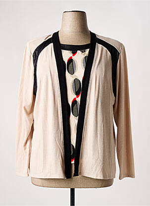 Pulover bej NAYAT femeie