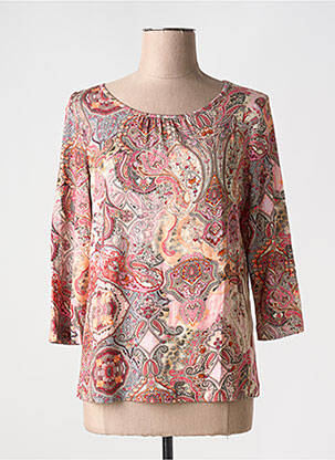 Tricou mâneci 3/4 mâneci 3/4 portocalie SOMMERMANN femeie