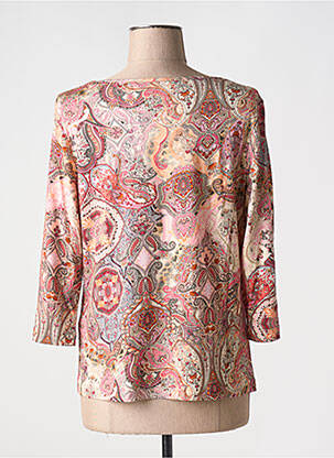 Tricou mâneci 3/4 mâneci 3/4 portocalie SOMMERMANN femeie