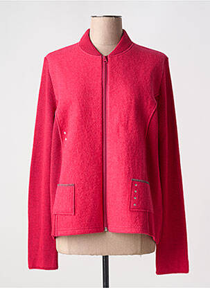 Vestă cu mâneci lungi roz I.ODENA femeie