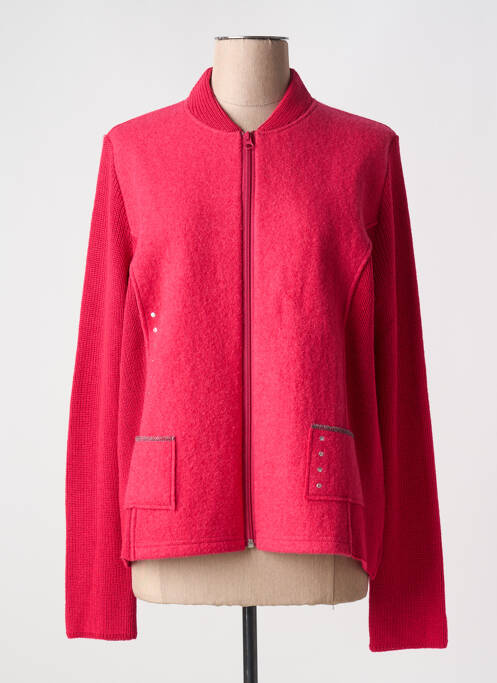 Vestă cu mâneci lungi roz I.ODENA femeie