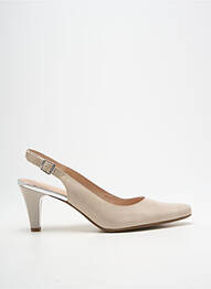 Pantofi cu toc închidere cu buclă(e) toc de 4 la 6 cm gri SWEET femme