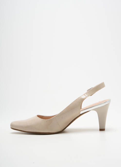 Pantofi cu toc gri SWEET femeie