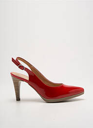 Pantofi cu toc închidere cu buclă(e) toc de 7 la 9 cm roșu KARSTON femme