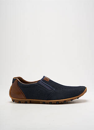 Slip-on-uri vârf rotund vârf rotund albastru RIEKER bărbat