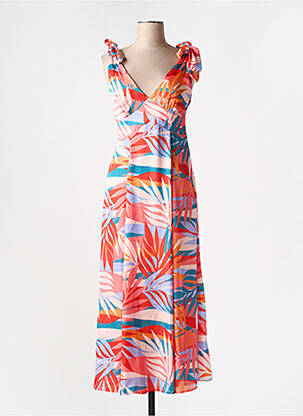 Rochie lungă portocaliu MOLLY BRACKEN femeie