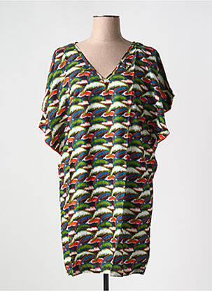 Rochie scurtă verde KALI YOG femeie