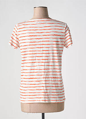 Tricou elasticitate mâneci scurte portocalie LES P'TITES BOMBES femeie
