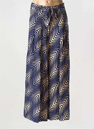 Pantalon evazat albastru KING LOUIE femeie