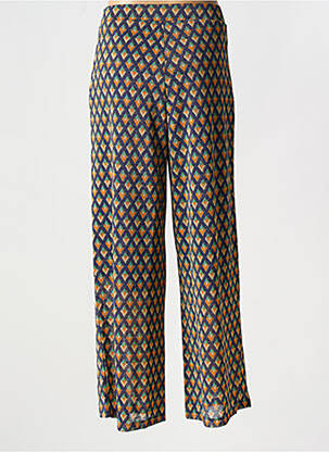 Pantalon drept talie elastică albastru KING LOUIE femeie