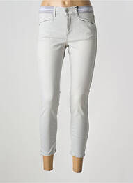 Pantalon slim talie elastică gri ANGELS femeie