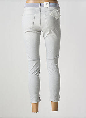 Pantalon slim talie elastică gri ANGELS femeie