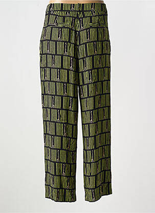 Pantalon drept talie elastică negru KING LOUIE femeie