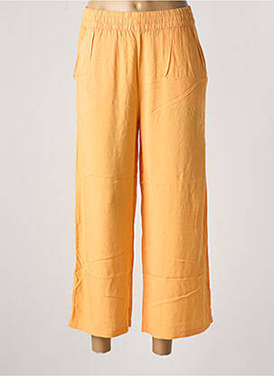 Pantalon 7/8 talie elastică portocalie B.YOUNG femeie