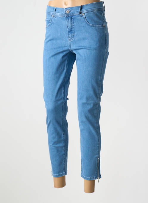 Blugi cu croială slim albastru ANGELS femeie