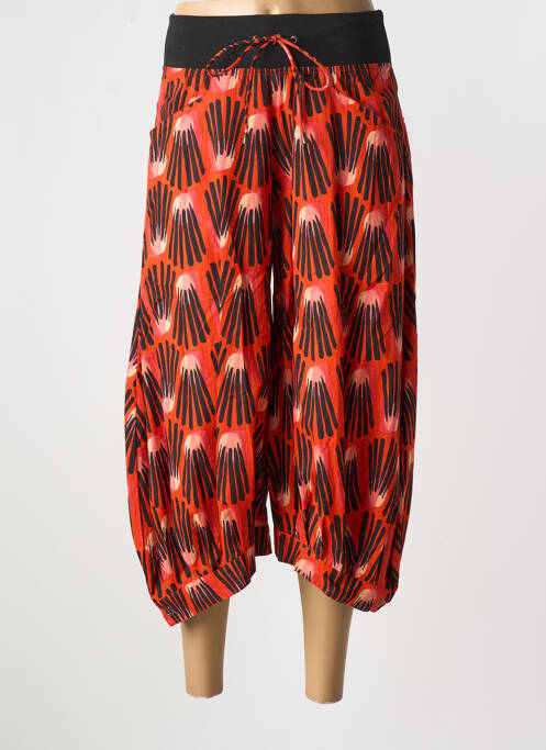 Pantalon trei sferturi portocaliu BLA-BLA femeie