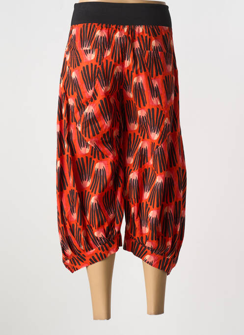 Pantalon trei sferturi portocaliu BLA-BLA femeie