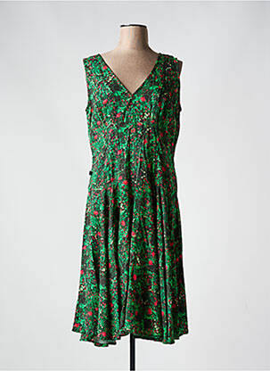 Rochie midi verde KALI YOG femeie