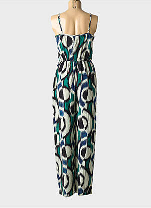 Salopetă-pantalon croială fluidă bretele subțiri verde MOLLY BRACKEN femeie