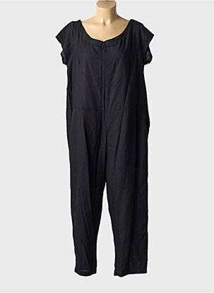 Salopetă-pantalon mâneci scurte mâneci scurte negru BLA-BLA femeie