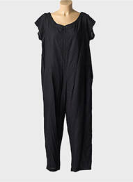 Salopetă-pantalon mâneci scurte mâneci scurte negru BLA-BLA femme
