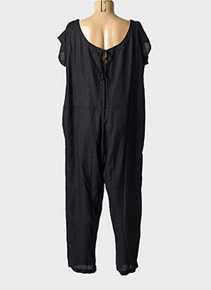 Salopetă-pantalon mâneci scurte mâneci scurte negru BLA-BLA femeie
