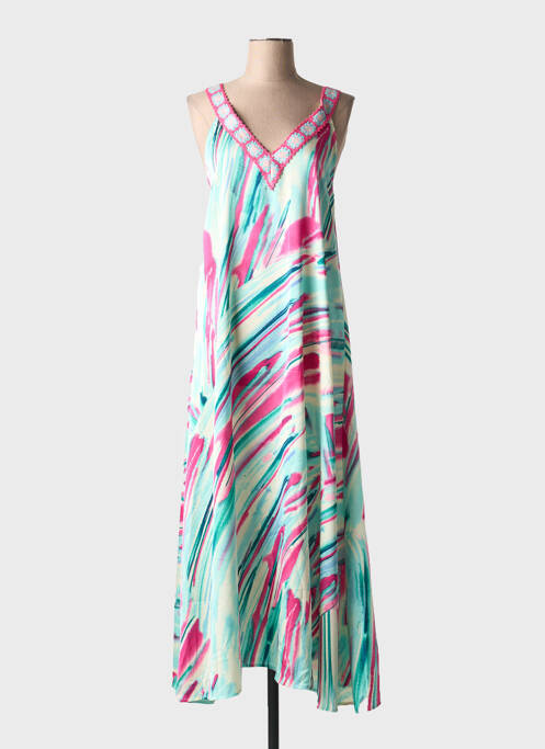 Rochie lungă albastru NEKANE femeie