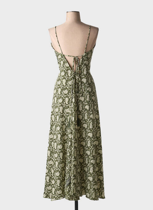 Rochie midi verde LARAETHNICS femeie