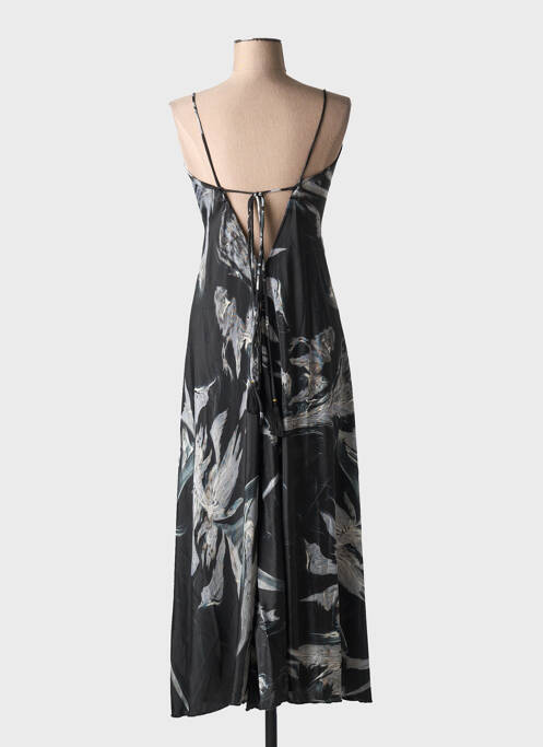 Rochie midi negru LARAETHNICS femeie