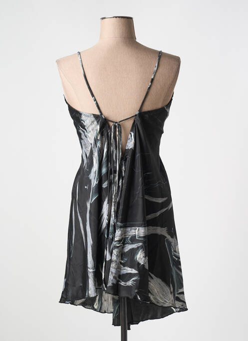 Rochie midi negru LARAETHNICS femeie