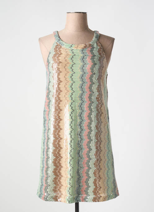 Rochie scurtă bej NEKANE femeie