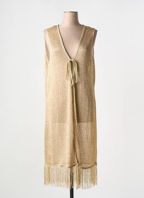 Vestă fără mâneci auriu NEKANE femeie