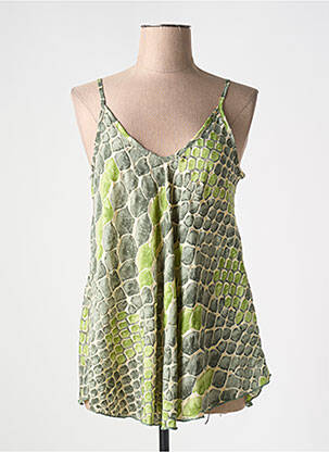 Top verde LARAETHNICS femeie