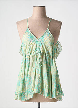 Top albastru NEKANE femeie