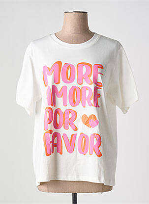 Tricou alb GEISHA femeie