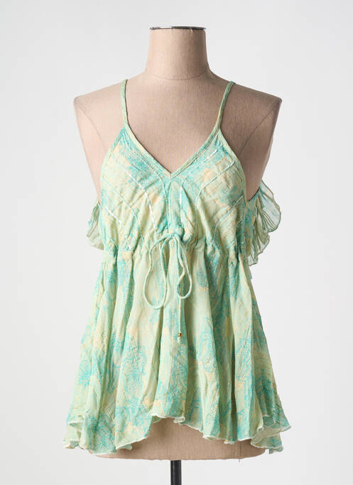 Top albastru NEKANE femeie