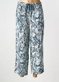 Pantalon 7/8 talie elastică mărime normală albastru STREET ONE femme