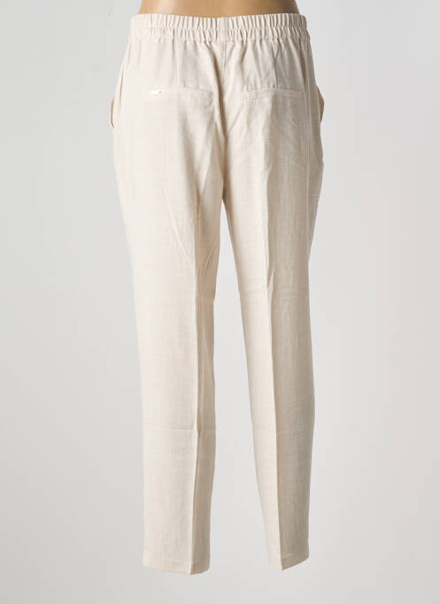 Pantalon slim bej STREET ONE femeie