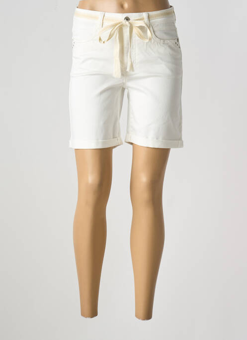 Bermudă alb GEISHA femeie