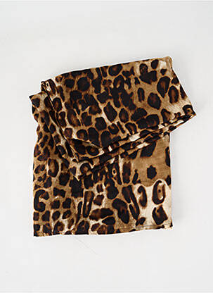 Eșarfă maro LARAETHNICS femeie