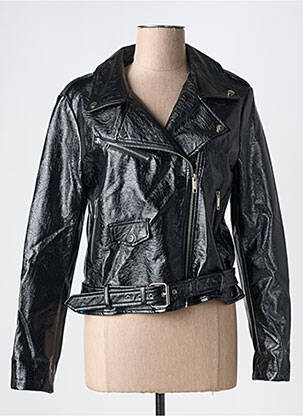 Geci din piele ecologică negru K-ZELL femeie