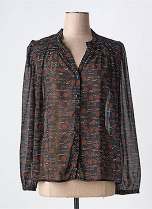 Cămașă negru RUE DES ABBESSES femeie