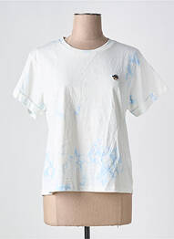 Tricou elasticitate mâneci scurte albastru KILIBBI femme