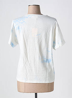 Tricou elasticitate mâneci scurte albastru KILIBBI femeie