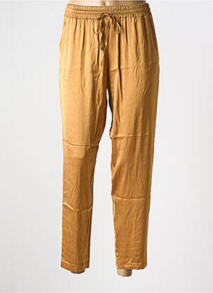 Pantalon drept auriu PAKO LITTO femeie