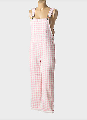 Salopetă roz DAPHNEA femeie