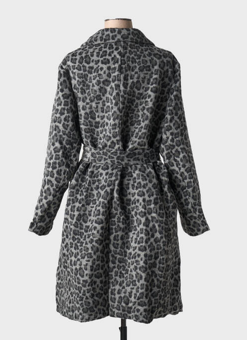 Palton lung gri NOUGAT femeie